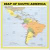 Home Comforts Laminated Map - Latin America - 20x30 Inch, Vivid Imagery view 1