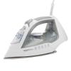 Amazon Basics Steam Iron for Clothes with Safety Auto Shut-Off, Handheld Garment Steamer, Wrinkle Remover, Stainless Steel Soleplate, Anti-Drip, 1700-Watt, 1.62ft, Gray view 1