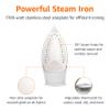 Amazon Basics Steam Iron for Clothes with Safety Auto Shut-Off, Handheld Garment Steamer, Wrinkle Remover, Stainless Steel Soleplate, Anti-Drip, 1700-Watt, 1.62ft, Gray view 2