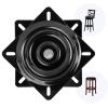AMOYLAND 6.25 Inch Heavy Duty 360 Degree Bar Stool Swivel Replacement Seat Swivel Base Barstool Swivel Plate-for Recliner Chair, Barstools,Chair, Ball Bearing Swivel Boat Seat Or Van Pilot Seat. view 1