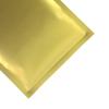 100 Double-Sided Matte Gold Zip Top Bags w/Tear Notch (10x15cm (3.9x5.9"), Gold) view 3