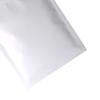 100 Double-Sided Matte White Zip Top Bags w/Tear Notch (10x15cm (3.9x5.9"), White) view 3