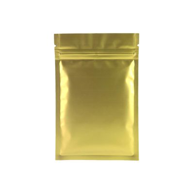 100 Double-Sided Matte White Zip Top Bags w/Tear Notch (12x18cm (4.7x7"), White)