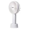 Comfort Zone Personal Handheld Rechargeable Fan, 4 Inch, 3 Speed, White view 1