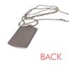 DIYthinker Travel Journey America Mount Plane Stainless Steel Chain Dog Tag Pendant Pet Necklace view 4