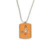 DIYthinker Spanish Bullfighter Soccer Cartoon Mummy Stainless Steel Chain Dog Tag Pendant Pet Necklace view 1