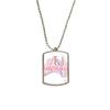 DIYthinker Australia Flavor Map Scenic Spots Illustration Stainless Steel Chain Dog Tag Pendant Pet Necklace view 1