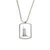 Burj al-Arab Luxury Hotel Dubai Stainless Steel Chain Dog Tag Pendant Pet Necklace view 1