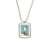 DIYthinker Playing Cards Illustration Q Pattern Stainless Steel Chain Dog Tag Pendant Pet Necklace view 1