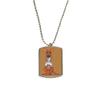 DIYthinker Australia Mummy Kangaroo Football Sports Stainless Steel Chain Dog Tag Pendant Pet Necklace view 1