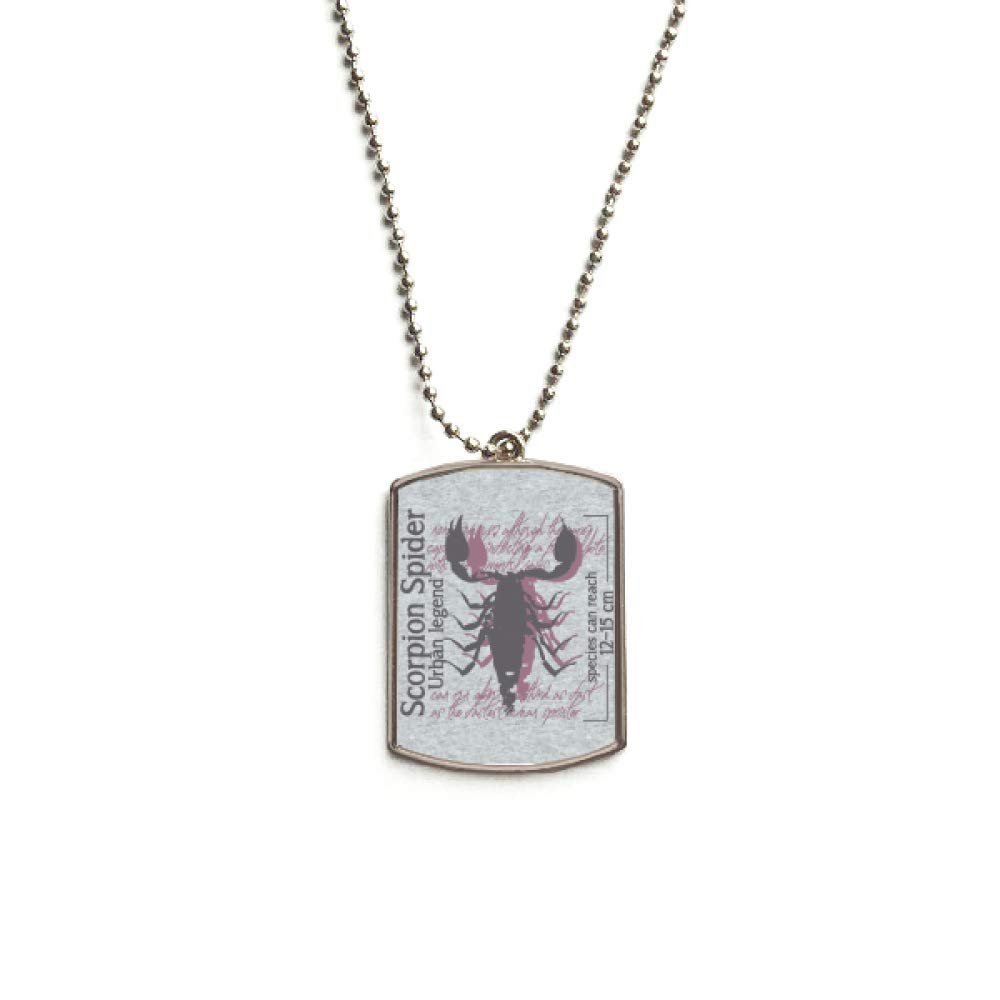 DIYthinker Discover World Lobster Marine Organism Stainless Steel Chain Dog Tag Pendant Pet Necklace