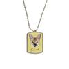 DIYthinker Long-eard Spotted Wild Serval Animal Stainless Steel Chain Dog Tag Pendant Pet Necklace view 1