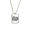 DIYthinker Profesional Killer Games Stainless Steel Chain Dog Tag Pendant Pet Necklace view 1