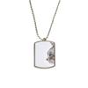 DIYthinker Animal Yawn Cat Simpol Shoot Stainless Steel Chain Dog Tag Pendant Pet Necklace view 1