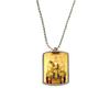 Dao Religion Chinese God Stainless Steel Chain Dog Tag Pendant Pet Necklace view 1