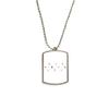 DIYthinker A Heart Spade Diamond Club Pattern Stainless Steel Chain Dog Tag Pendant Pet Necklace view 1