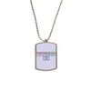 DIYthinker Junior Three Chiefs Mahjong Tiles Stainless Steel Chain Dog Tag Pendant Pet Necklace view 1