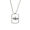 DIYthinker Naples Italy Landmark Ink City Painting Stainless Steel Chain Dog Tag Pendant Pet Necklace view 1