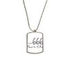 DIYthinker I am 666 Years Old Age Elderly Stainless Steel Chain Dog Tag Pendant Pet Necklace view 1