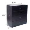 ASC 4-Drawer Wooden Furniture view 2