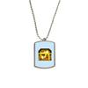 DIYthinker Summer Sail Box Treasure Hunt Pixel Stainless Steel Chain Dog Tag Pendant Pet Necklace view 1