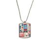 DIYthinker Big Ben British Bus England Flag Stainless Steel Chain Dog Tag Pendant Pet Necklace view 1