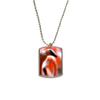 DIYthinker Terrestrial Organism Flamingo Wild Animal Stainless Steel Chain Dog Tag Pendant Pet Necklace view 1