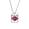DIYthinker Happy Australia Day Ostrich and Star Illustration Stainless Steel Chain Dog Tag Pendant Pet Necklace view 1