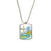 DIYthinker Canada Flavor Toronto Scenery Landmark Stainless Steel Chain Dog Tag Pendant Pet Necklace view 1