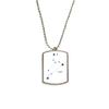 DIYthinker Leo Constellation Sign Zodiac Stainless Steel Chain Dog Tag Pendant Pet Necklace view 1