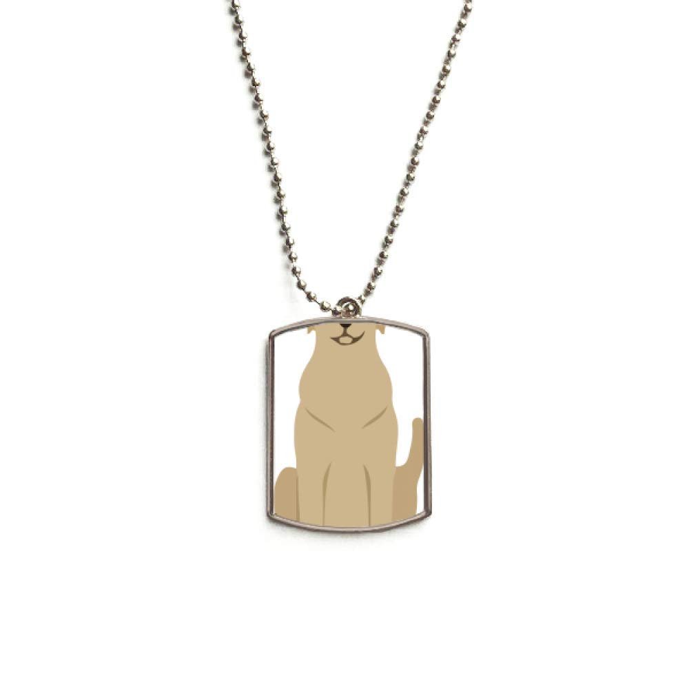 DIYthinker Animal Protector Pet Lover Pet Slave Stainless Steel Chain Dog Tag Pendant Pet Necklace