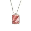 DIYthinker Pork Chops Meat Food Texture Stainless Steel Chain Dog Tag Pendant Pet Necklace view 1