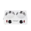 Chocolate Melter Electric Hot Chocolate Melting Tempering Machine Double Pots Capacity 4.4lbs (White Double Pot) view 2