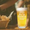 Veracco Sometimes You Forget You're Awesome So This is Your Reminder Beer Glass Pint Funny BirthdayGift Fathers Day For Dad Grandpa Stepdad (Clear, Glass) view 4