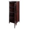 Brooke Jelly Cupboard, 2-Section Cabinet, Walnut view 3