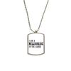 DIYthinker I Am A Millionaire in The Games Stainless Steel Chain Dog Tag Pendant Pet Necklace view 1