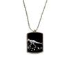 DIYthinker Dinosaur Bone Bones Medium Stainless Steel Chain Dog Tag Pendant Pet Necklace view 1
