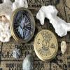 ARTIZANSTORE Nautical Compass | Vintage Style Compass | Brass Compass| Maritime Collectibles |Gifts for him | Stocking fillers view 2