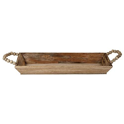 47thmain Wooden Tray Sm, (Pack of 2)