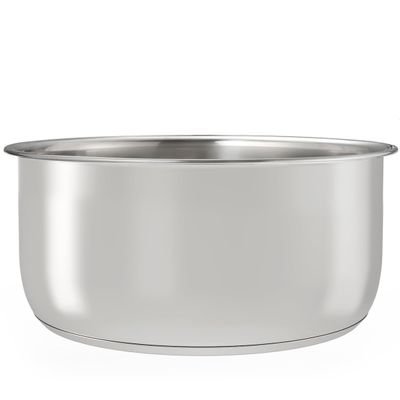 Sicheer Stainless Steel Inner Pot Replacement Insert Liner Accessory Compatible with Ninja Foodi 5 Quart