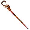 African Wood Decorative Walking Stick (Hand Made in Kenya) (Elephant/Lion Natural) view 2