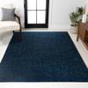 JONATHAN Y Haze Solid Low-Pile Navy Indoor Area Rug 5x8, Coastal,Bohemian,Minimalist,Classic, Easy-Cleaning for Living Room,Bedroom,Kitchen,Pet Friendly,Non-Shedding (SEU100C-5) view 1
