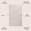 JONATHAN Y Haze Solid Low-Pile Ivory Indoor Area Rug 5x8, Coastal,Bohemian,Minimalist,Classic, Easy-Cleaning for Living Room,Bedroom,Kitchen,Pet Friendly,Non-Shedding (SEU100D-5) view 3