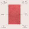 JONATHAN Y Haze Solid Low-Pile Red Indoor Area Rug 8x10, Coastal,Bohemian,Minimalist,Classic, Easy-Cleaning for Living Room,Bedroom,Kitchen,Pet Friendly,Non-Shedding (SEU100E-8) view 2