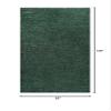 JONATHAN Y Haze Solid Low-Pile Emerald Indoor Area Rug 8x10, Coastal,Bohemian,Minimalist,Classic, Easy-Cleaning for Living Room,Bedroom,Kitchen,Pet Friendly,Non-Shedding (SEU100L-8) view 2