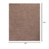 JONATHAN Y Haze Solid Low-Pile Brown Indoor Area Rug 8x10, Coastal,Bohemian,Minimalist,Classic, Easy-Cleaning for Living Room,Bedroom,Kitchen,Pet Friendly,Non-Shedding (SEU100J-8) view 2