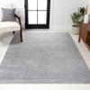 JONATHAN Y Haze Solid Low-Pile Light Gray Indoor Area Rug 8x10, Coastal,Bohemian,Minimalist,Classic, Easy-Cleaning for Living Room,Bedroom,Kitchen,Pet Friendly,Non-Shedding (SEU100K-8) view 1