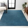 JONATHAN Y Haze Solid Low-Pile Turquoise Indoor Area Rug 5x8, Coastal,Bohemian,Minimalist,Classic, Easy-Cleaning for Living Room,Bedroom,Kitchen,Pet Friendly,Non-Shedding (SEU100H-5) view 1