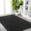 JONATHAN Y Haze Solid Low-Pile Black Indoor Area Rug 5x8, Coastal,Bohemian,Minimalist,Classic, Easy-Cleaning for Living Room,Bedroom,Kitchen,Pet Friendly,Non-Shedding (SEU100I-5) view 3