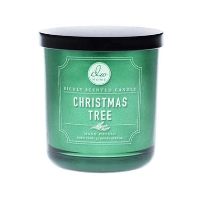 DW Home Holiday Favorites Richly Scented Candle Medium Single Wick Hand Poured 9 Oz (Christmas Tree)